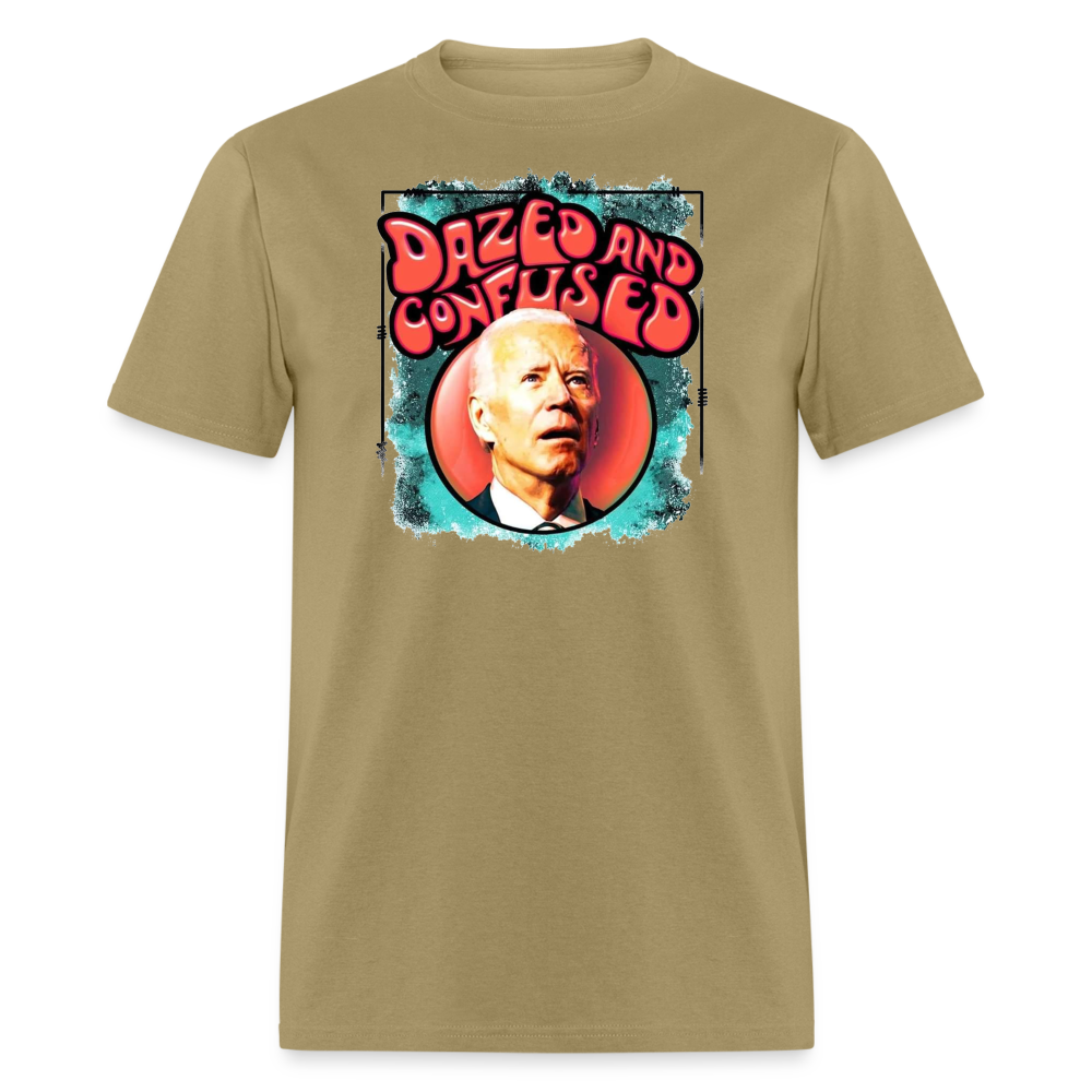 Dazed and Confused Biden Parody Unisex Classic Tee - khaki