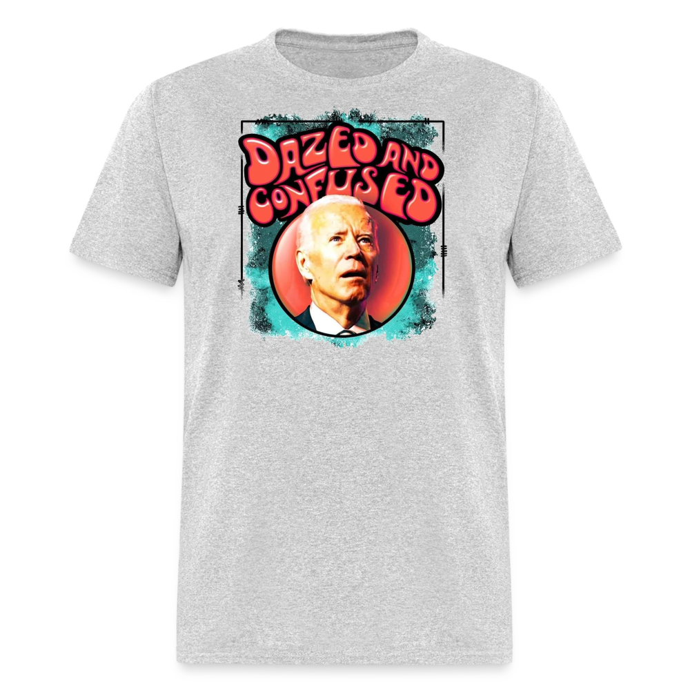 Dazed and Confused Biden Parody Unisex Classic Tee - heather gray