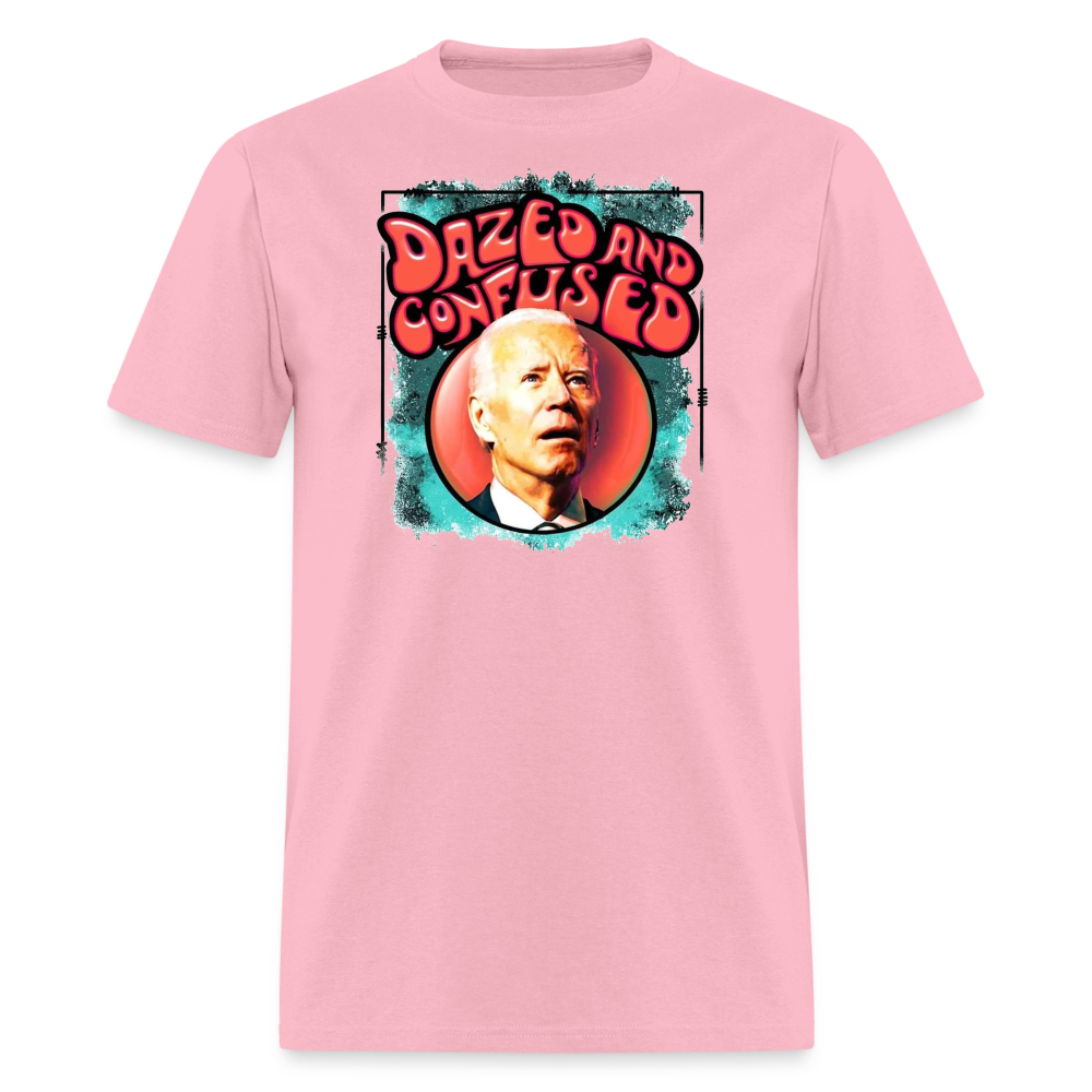 Dazed and Confused Biden Parody Unisex Classic Tee - pink