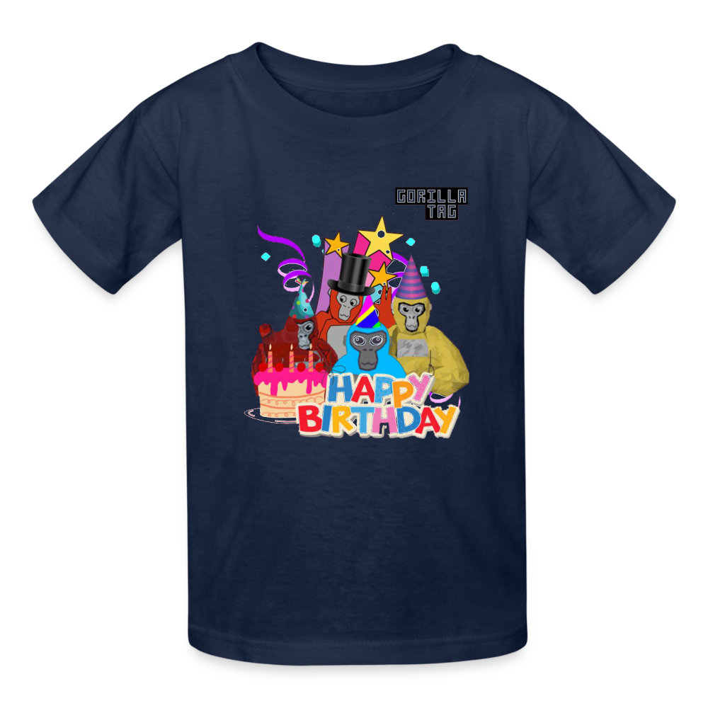 Happy Birthday Gorilla - navy