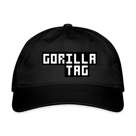 Gorilla Tag Organic Baseball Cap - black
